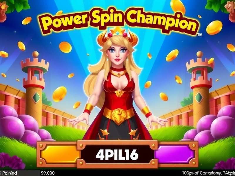 Power Spin Champion Main Screen